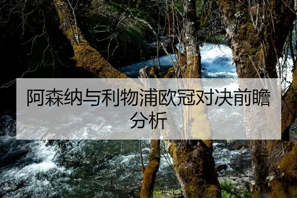 阿森纳与利物浦欧冠对决前瞻分析